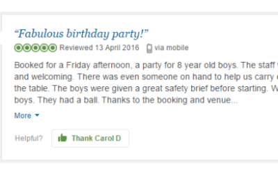 Fun ideas for Kids Birthday Party: Why Acrobranch is a perfect venue