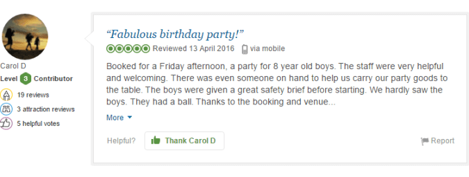 Fun ideas for Kids Birthday Party: Why Acrobranch is a perfect venue