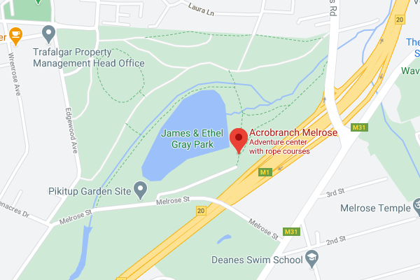 Melrose Map Location